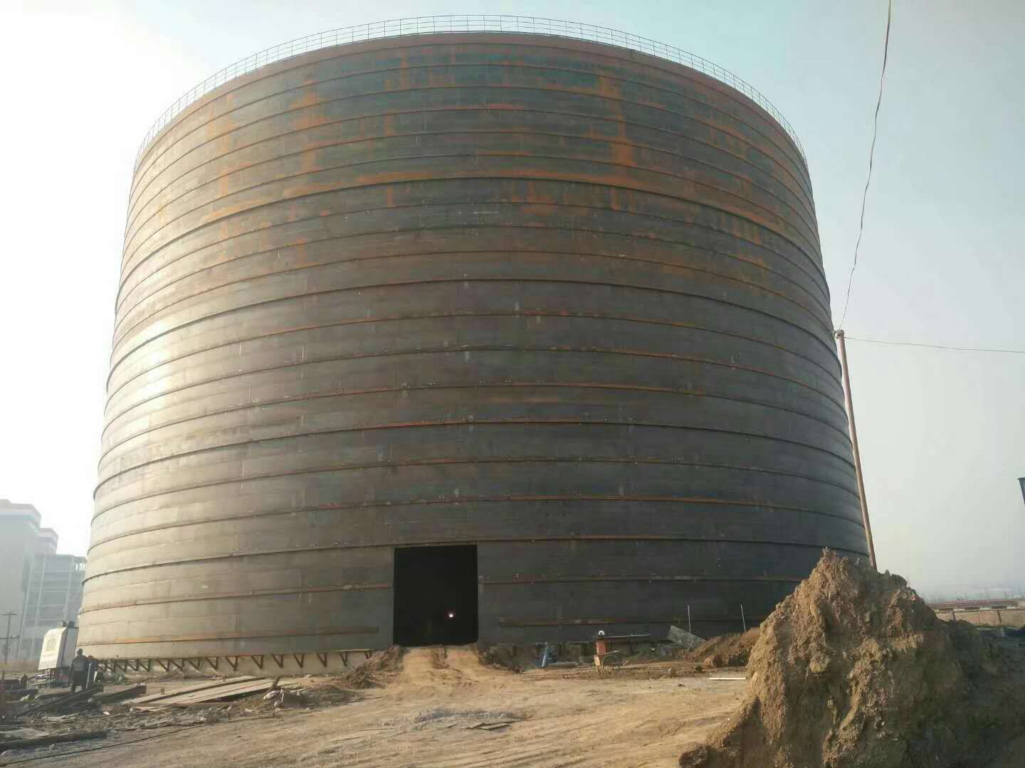 新盈镇承建大型钢板库的好处及原理