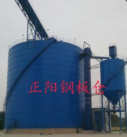 新盈镇大型矿粉钢板库