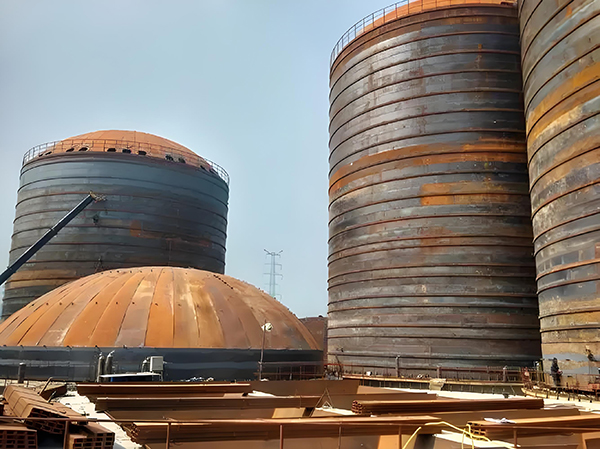 新盈镇焦粉钢板仓